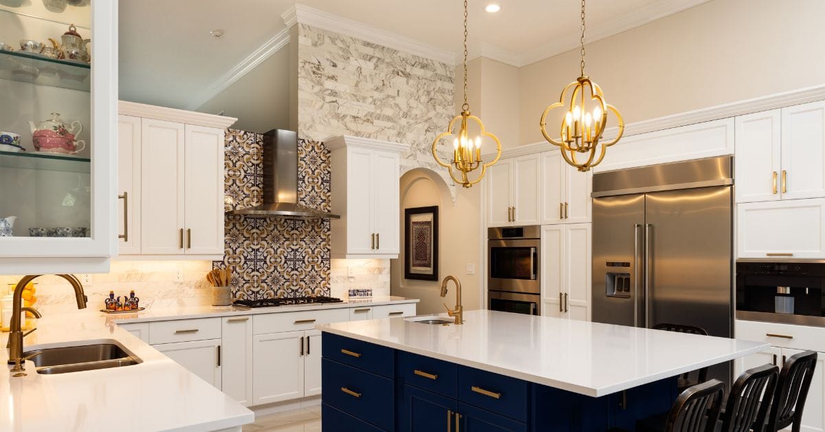 Statement Lighting Creates a Bold and Elegant Look