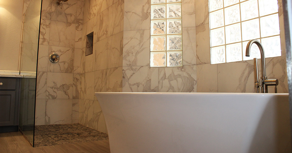 Bathroom Tub Remodel Inspirada