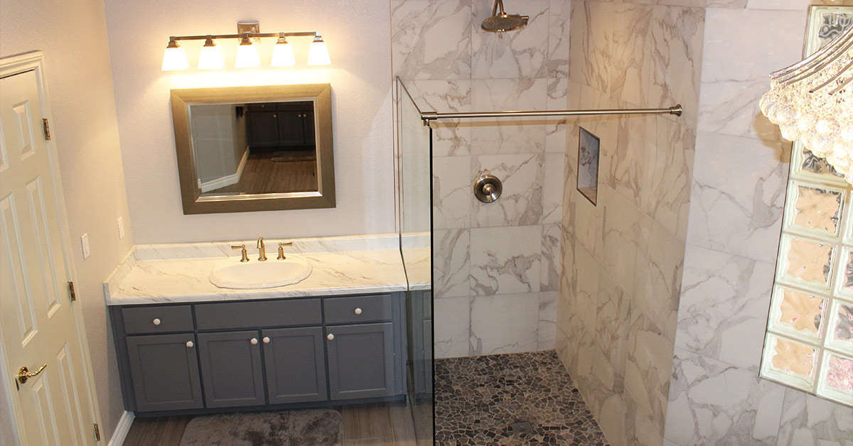 Shower Bathroom Remodel Inspirada