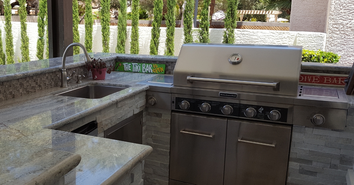 Outdoor Kitchen Remodel Centennial