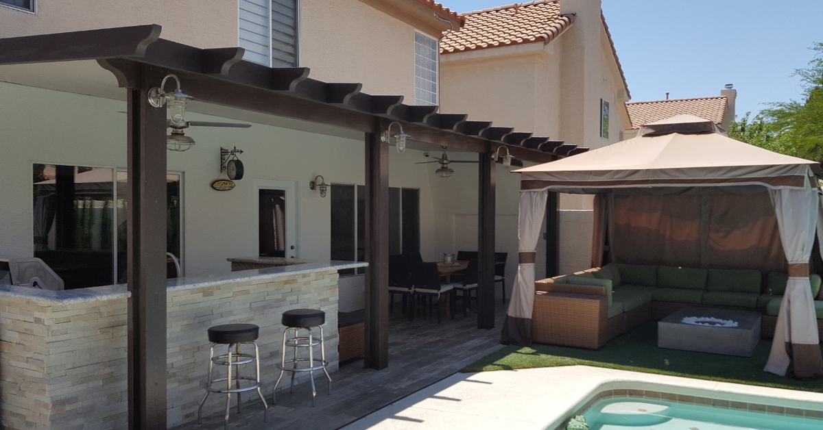 Outdoor Kitchen Remodel Centennial Las Vegas