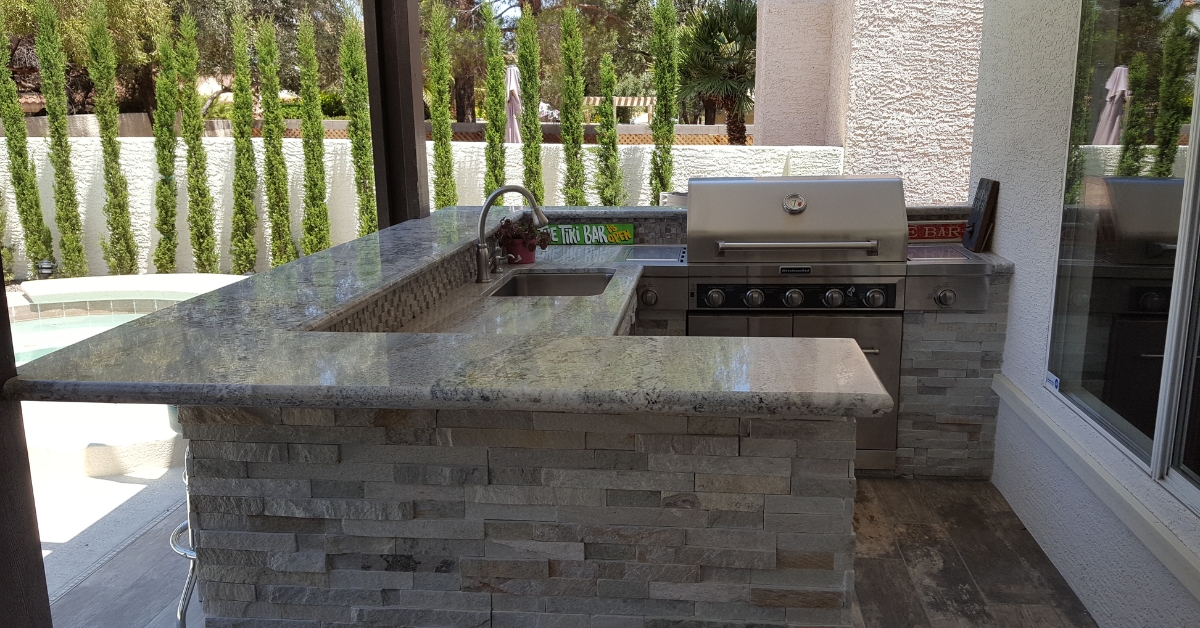 Outdoor Kitchen Remodel in Centennial