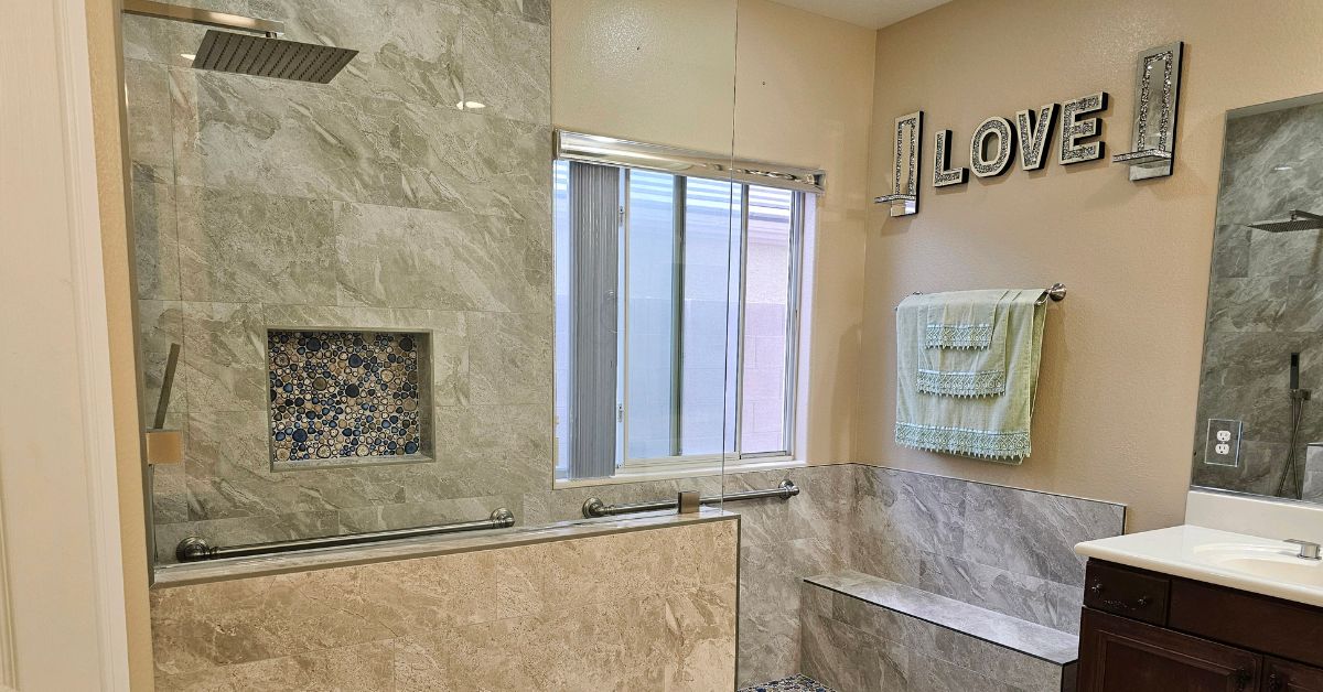 Shower And Bathroom Remodel in Henderson 2