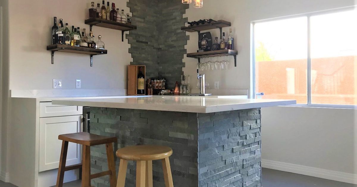 Kitchen Island Installation in Boulder City 1