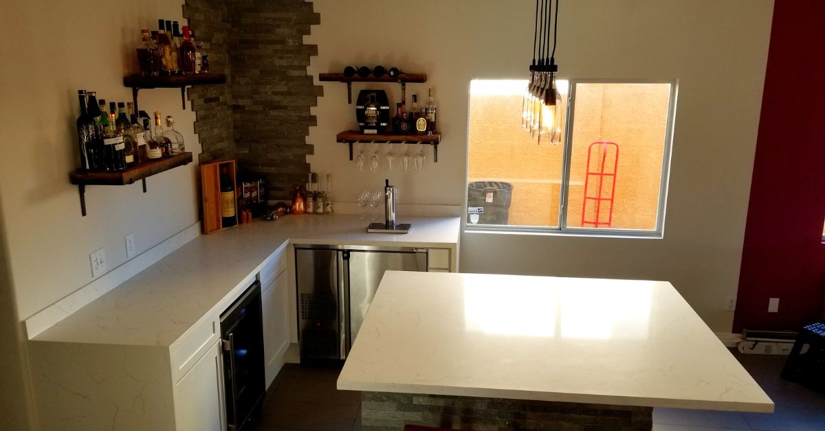 Kitchen Island Installation in Boulder City 2