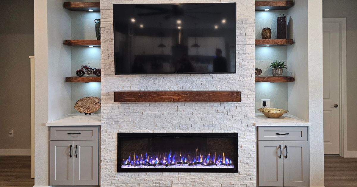 Fireplace and Mantel Installation in Spring Valley 1