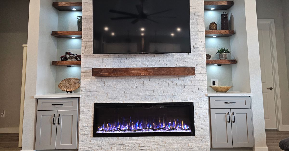 Fireplace and Mantel Installation in Spring Valley 2